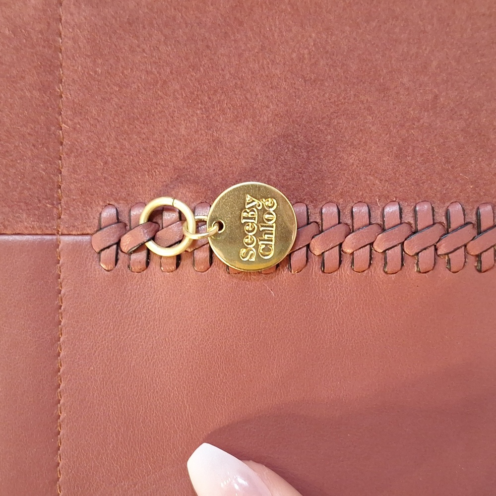 New See By Chloe Leather Crossbody Pouch - Picture 5 of 11